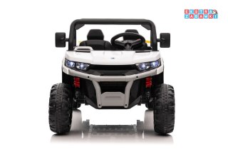 Auto XMX623 buggy na akumulator 4x4 - czarny, 12V, ekoskóra, EVA, LED, MP4, USB, pasy, Bluetooth