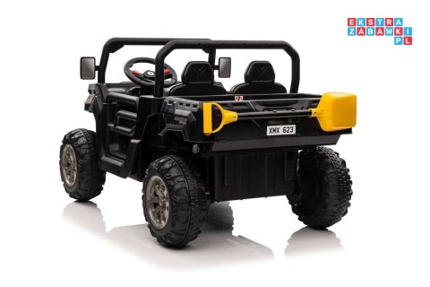 Auto XMX623 Na Akumulator 4x4 12V Ekoskóra EVA LED MP4 USB Pasy Bluetooth