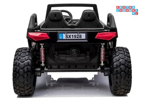 [4192] Buggy SX1928 lakierowany na akumulator 4x45W 24V/7Ah Ekoskóra EVA LED - czarny