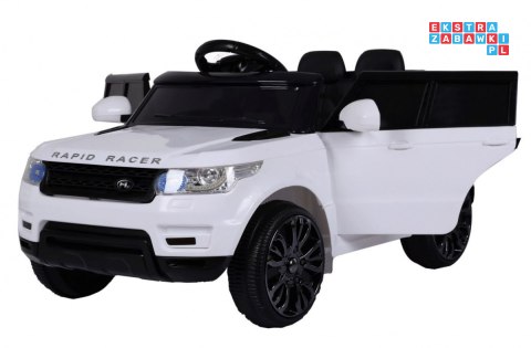 [HL-1638] Auto Start Run z pilotem na akumulator 12V/4.5Ah 2x30W MP3 LED pilot - biały