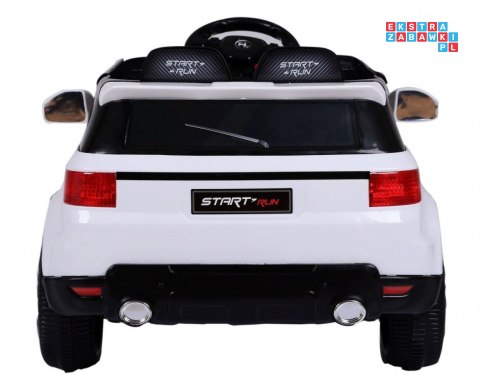 [HL-1638] Auto Start Run z pilotem na akumulator 12V/4.5Ah 2x30W MP3 LED pilot - biały