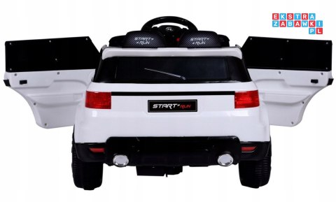 [HL-1638] Auto Start Run z pilotem na akumulator 12V/4.5Ah 2x30W MP3 LED pilot - biały