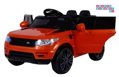 [HL-1638] Auto Start Run z pilotem na akumulator 12V/4.5Ah 2x30W MP3 LED pilot - pomarańczowy