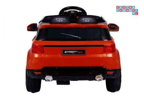 [HL-1638] Auto Start Run z pilotem na akumulator 12V/4.5Ah 2x30W MP3 LED pilot - pomarańczowy