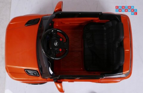 [HL-1638] Auto Start Run z pilotem na akumulator 12V/4.5Ah 2x30W MP3 LED pilot - pomarańczowy