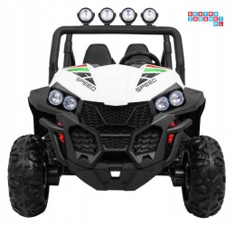 [S2588-LIFT] Buggy Grand Lift na akumulator 4x45W 24V/7Ah pilot MP3 LED EVA - biały