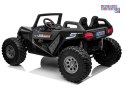 [12969] Terenowe Buggy SX1928 na akumulator 4x55W 24V/7Ah ekoskóra pilot EVA LED - czarny