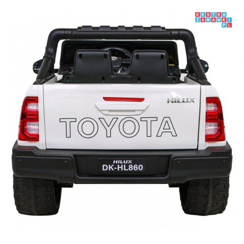 [DK-HL860] Toyota Hilux 4x45W 12V/14Ah ekoskóra EVA panel audio - biały