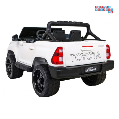 [DK-HL860] Toyota Hilux 4x45W 12V/14Ah ekoskóra EVA panel audio - biały