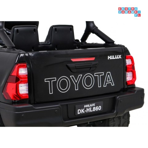 [DK-HL860] Toyota Hilux 4x45W 12V/14Ah ekoskóra EVA panel audio - czarny