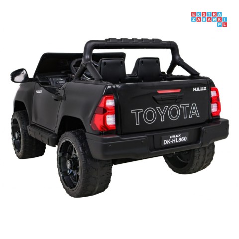 [DK-HL860] Toyota Hilux 4x45W 12V/14Ah ekoskóra EVA panel audio - czarny