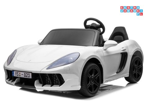 Auto YSA021A na akumulator dla dzieci Ekoskóra LED MP3