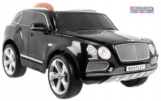 Czarne Bentley Bentayga na akumulator - pilot, koła EVA, Radio, MP3 - [JJ2158]