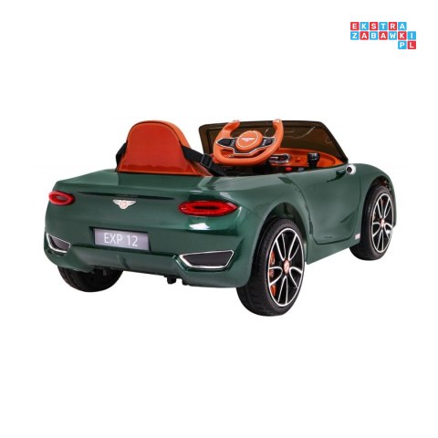 Bentley EXP 12 Lakierowany Auto pojazd na akumulator ekoskóra EVA MP3 klakson