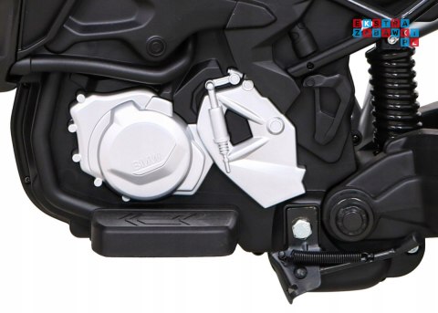 [JT5002A] Motocykl BMW F850 GS na akumulator 2x35W 12V/7Ah z Wolnym Startem Kółka pomocnicze Audio LED EVA - czerwony