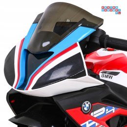 BMW HP4 na akumulator Motor dla dzieci na 3 Koła Ekoskóra LED MP3 USB