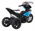 BMW HP4 na akumulator Motor dla dzieci na 3 Koła Ekoskóra LED MP3 USB