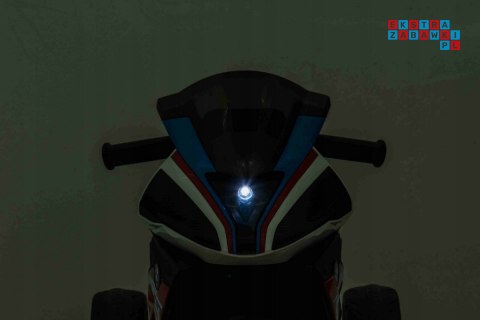 BMW HP4 na akumulator Motor dla dzieci na 3 Koła Ekoskóra LED MP3 USB