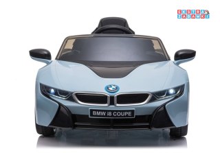 BMW I8 na akumulator - 2x45W, Ekoskóra, EVA, LED, MP3