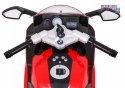 [PA.283] Motocykl BMW K1300S z kółkami pomocniczymi na akumulator 12V/5.5Ah dźwięki światła - czerwony