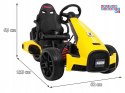 Bolid XR-1 Gokart na akumulator z Regulowaną kierownicą i Profilowanym siedzeniem