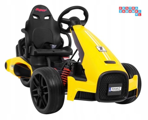 Bolid XR-1 Gokart na akumulator z Regulowaną kierownicą i Profilowanym siedzeniem