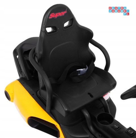 Bolid XR-1 Gokart na akumulator z Regulowaną kierownicą i Profilowanym siedzeniem