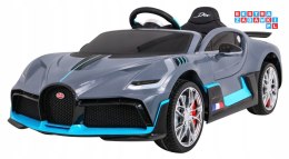 Bugatti Divo na akumulator z Pilotem Pojazd dla dzieci EVA Wolny Start LED MP3