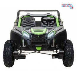 [A033.LIION] Buggy ATV RACING UTV2000 czteroosobowy Li-ion na akumulator 4x150W 24V/15Ah Koła pompowane MP3 - zielony