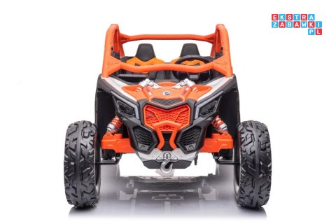 Buggy Can-am RS 4X4 Auto na akumulator dla dzieci ekoskóra EVA LED