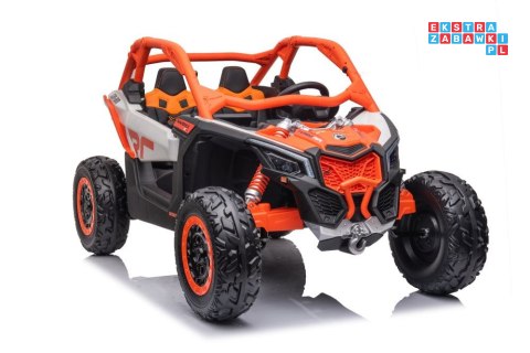 Buggy Can-am RS 4X4 Auto na akumulator dla dzieci ekoskóra EVA LED