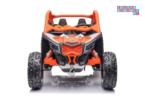 Buggy Can-am RS 4X4 Auto na akumulator dla dzieci ekoskóra EVA LED