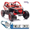 Buggy Can-am RS 4X4 Auto na akumulator dla dzieci ekoskóra EVA LED