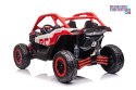 Buggy Can-am RS 4X4 Auto na akumulator dla dzieci ekoskóra EVA LED