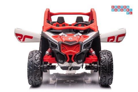 Buggy Can-am RS 4X4 Auto na akumulator dla dzieci ekoskóra EVA LED