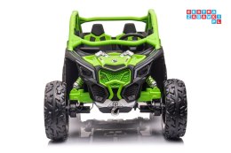 Buggy Can-am RS 4X4 Auto na akumulator dla dzieci ekoskóra EVA LED