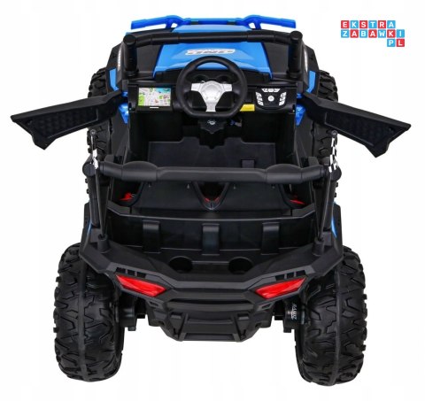 Buggy Racer dla dzieci + Napęd 4x4 + Pilot + Wolny Start + Bagażnik + EVA + LED MP3