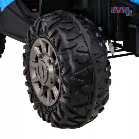 Buggy Racer dla dzieci + Napęd 4x4 + Pilot + Wolny Start + Bagażnik + EVA + LED MP3