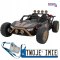 [JS3168] Buggy Racing 5 na akumulator 2x200W 24V/7Ah Pilot Audio LED Wolny Start - czarny