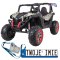 [XMX-603] Buggy SUPERSTAR UTV-MX dwuosobowy 4x45W 12V/14Ah pilot, pokrowiec, LED, BT - moro