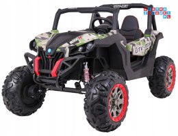 [XMX-603] Buggy SUPERSTAR UTV-MX dwuosobowy 4x45W 12V/14Ah pilot, pokrowiec, LED, BT - moro