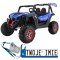 [XMX-603-MP4] Buggy SuperStar MP4 na akumulator 24V/7Ah 4x45W Dotykowy panel mp4 Pilot LED - niebieski