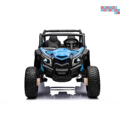 [BBH-028] Buggy UTV x3 off-road na akumulator 4x200W 24V/9Ah EVA Bluetooth ekoskóra - niebieski
