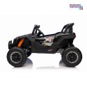 [BBH-028] Buggy UTV x3 off-road na akumulator 4x200W 24V/9Ah EVA Bluetooth ekoskóra - czarny