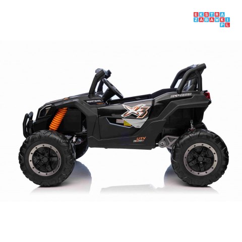 [BBH-028] Buggy UTV x3 off-road na akumulator 4x200W 24V/9Ah EVA Bluetooth ekoskóra - czarny