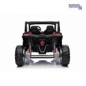 [BBH-028] Buggy UTV x3 off-road na akumulator 4x200W 24V/9Ah EVA Bluetooth ekoskóra - czarny
