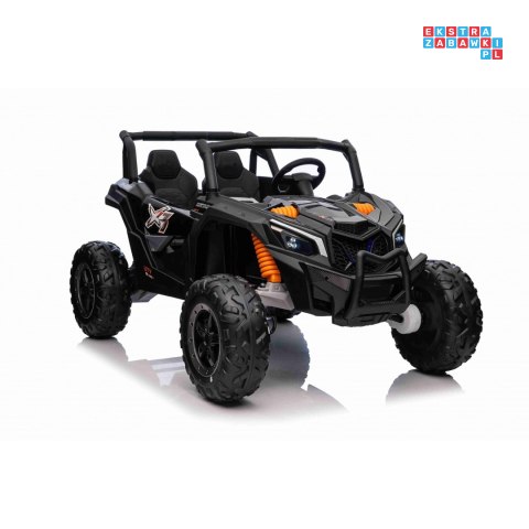 [BBH-028] Buggy UTV x3 off-road na akumulator 4x200W 24V/9Ah EVA Bluetooth ekoskóra - czarny