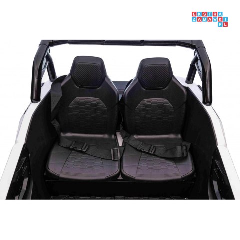 [BBH-028] Buggy UTV x3 off-road na akumulator 4x200W 24V/9Ah EVA Bluetooth ekoskóra - czarny