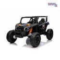 [BBH-028] Buggy UTV x3 off-road na akumulator 4x200W 24V/9Ah EVA Bluetooth ekoskóra - czarny