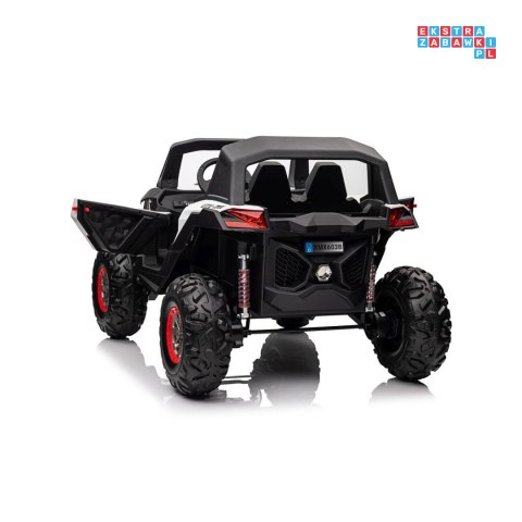 Buggy UTV-MX 2000n Pojazd na akumulator LED ekoskóra EVA wejście USB MP3